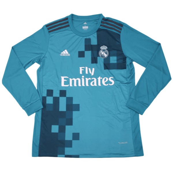 Camisa Real Madrid Retrô 17/18 III Manga Longa - Masculina