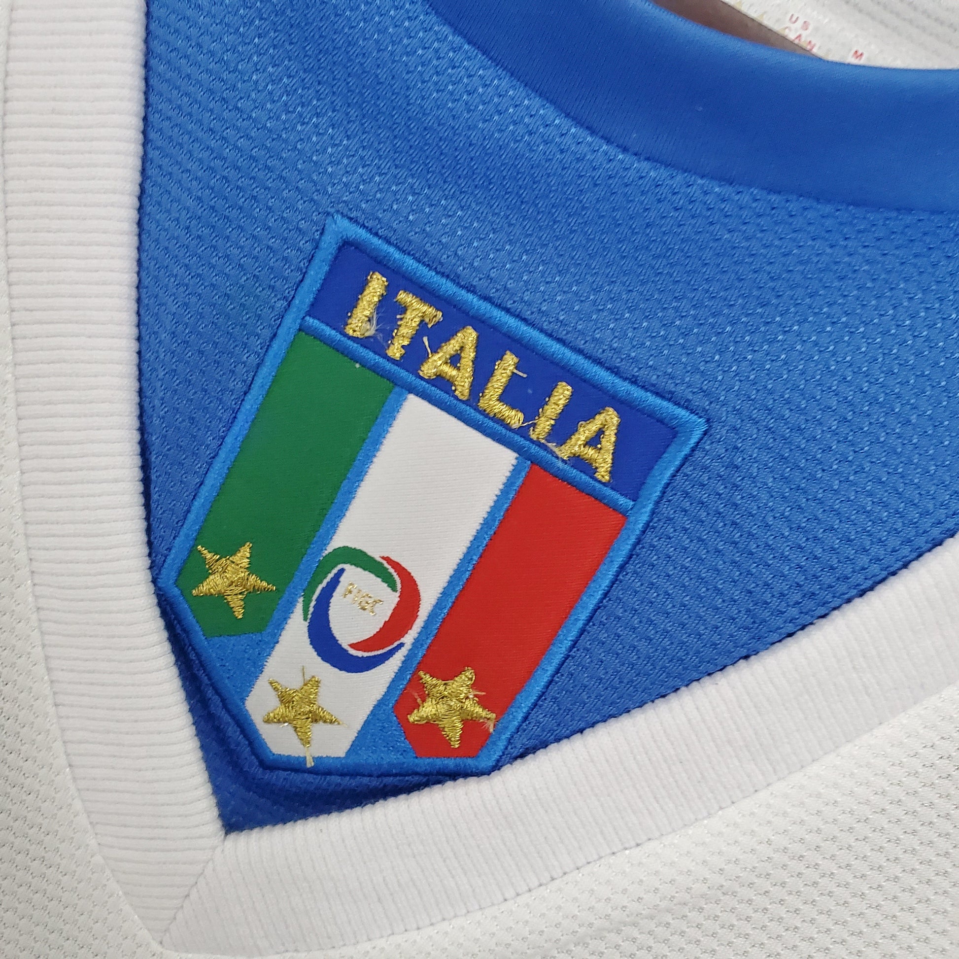 Camisa Italia Reserva 2006 - Versao Retro - vista traseira