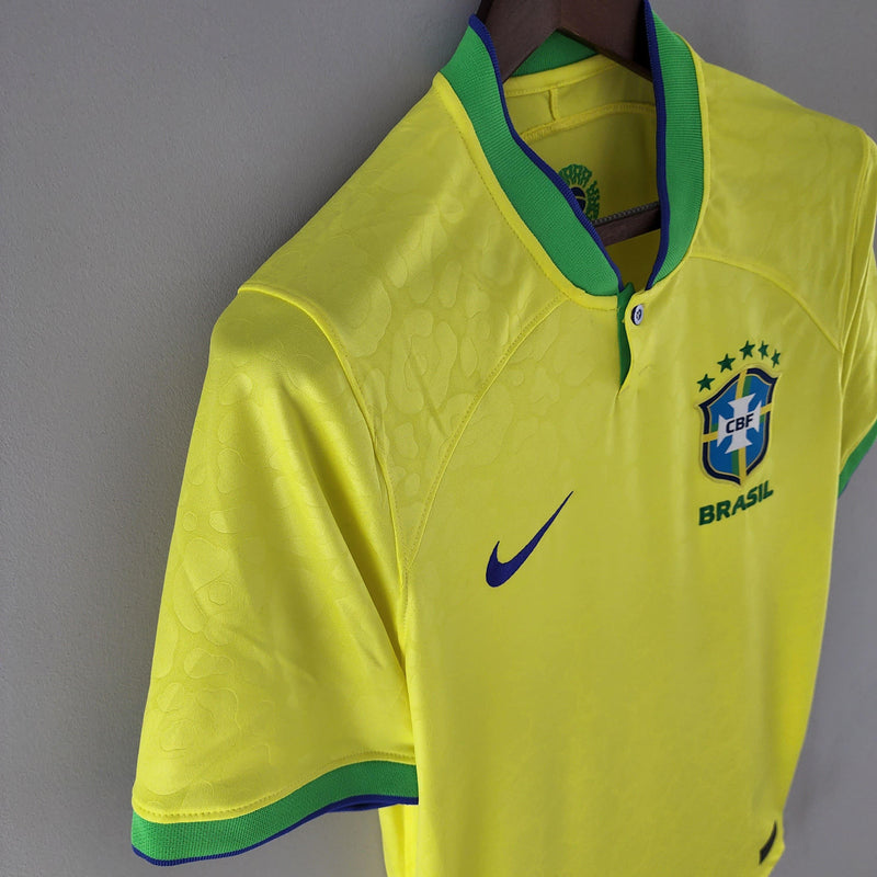 Camisa Seleção Brasil 2022/23 Home Torcedor PRO