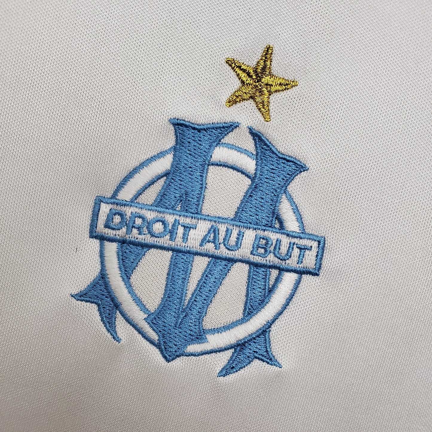 Camisa Olympique de Marseille Titular 02/03 - Versao Retro - vista traseira
