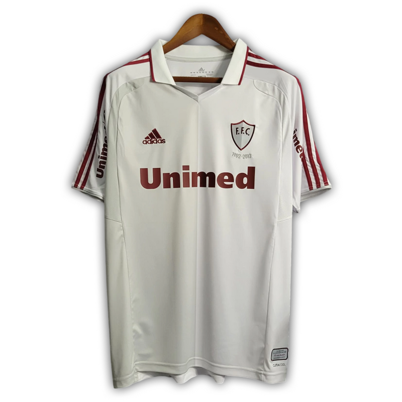 Camisa Fluminense Aniversário 2012 - Retrô Masculino - Branco
