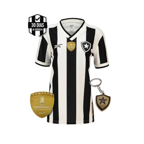 Camisa Botafogo Feminina I 2024/25 + PATCH GRÁTIS