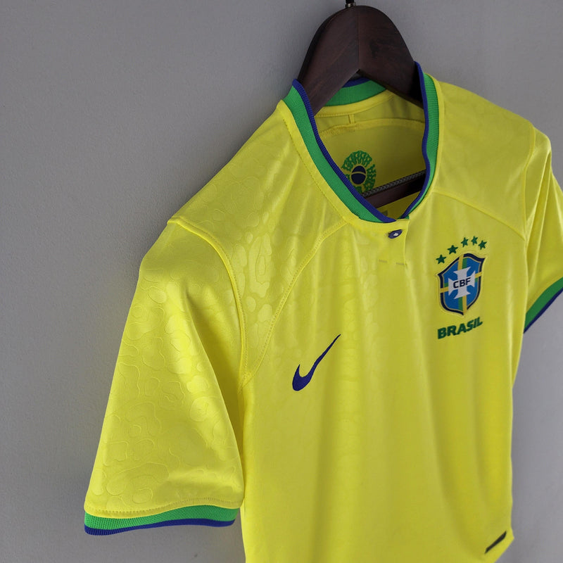 Camisa Feminina Seleção Brasil 2022/23 Home Torcedor PRO