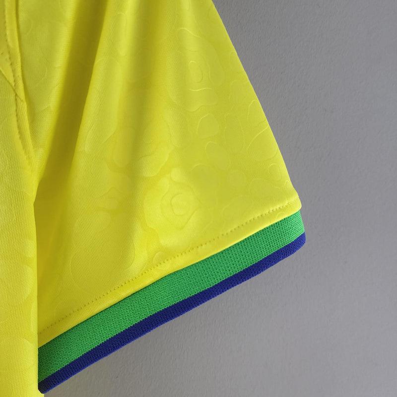 Camisa Feminina Seleção Brasil 2022/23 Home Torcedor PRO