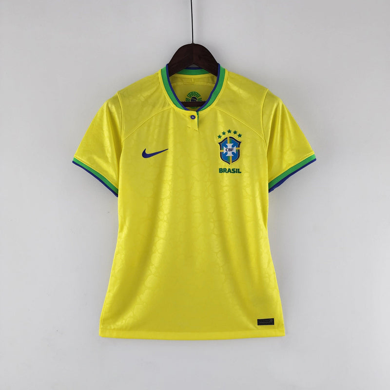 Camisa Feminina Seleção Brasil 2022/23 Home Torcedor PRO