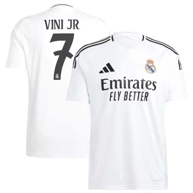 Camisa Real Madrid "Vini Jr. 7" 2024/25 Home