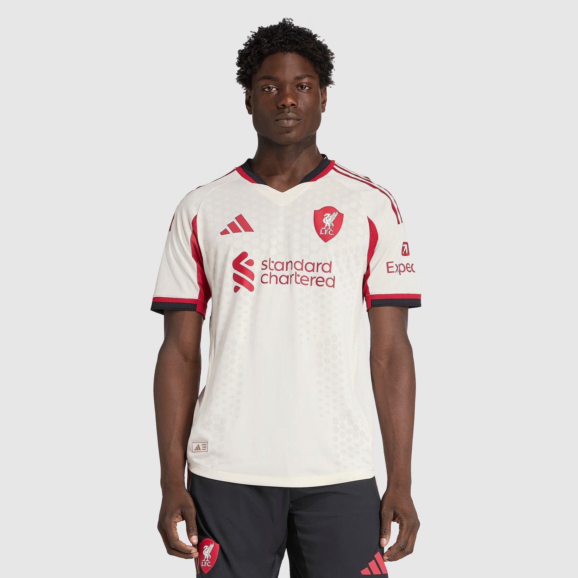Camisa adidas Liverpool 2025/26 II Jogador - vista frontal