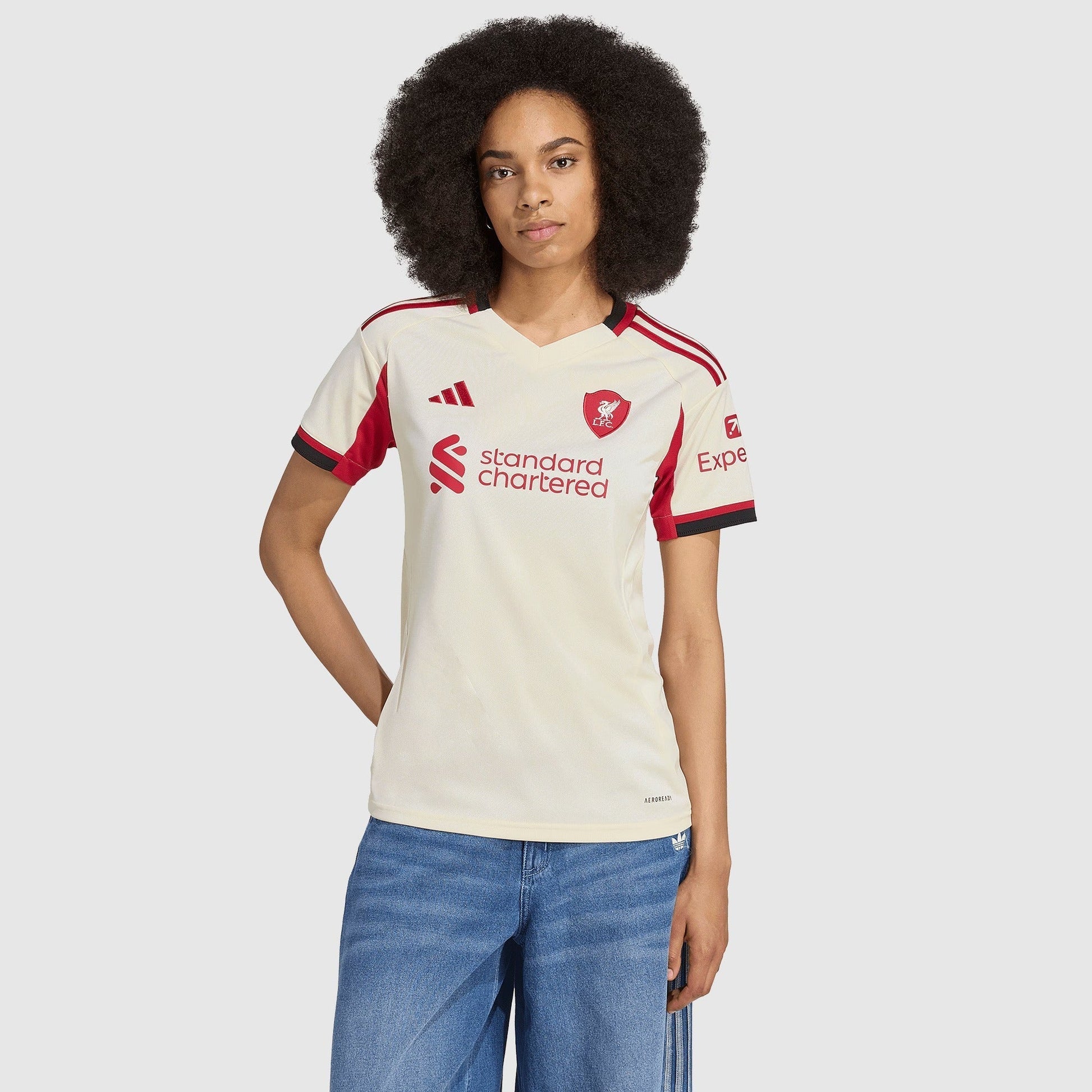 Camisa Feminina adidas Liverpool 2025/26 II - vista frontal