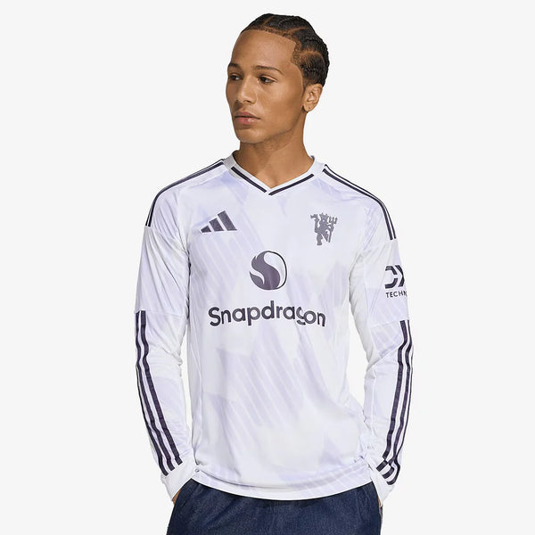 Camisa Manchester United Away 25/26 Manga Longa