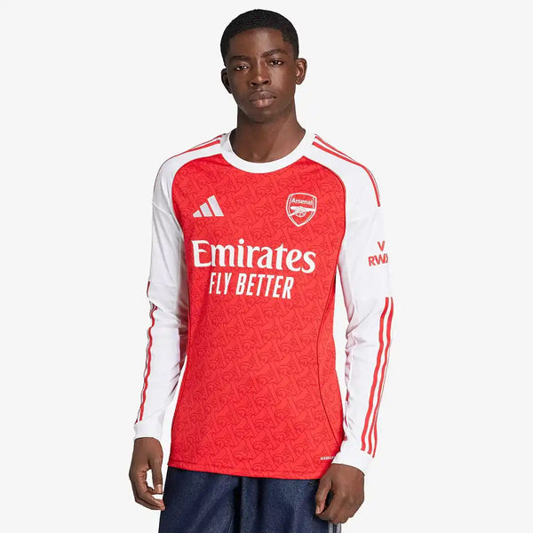 Camisa Arsenal Home 2025/26 Manga Longa