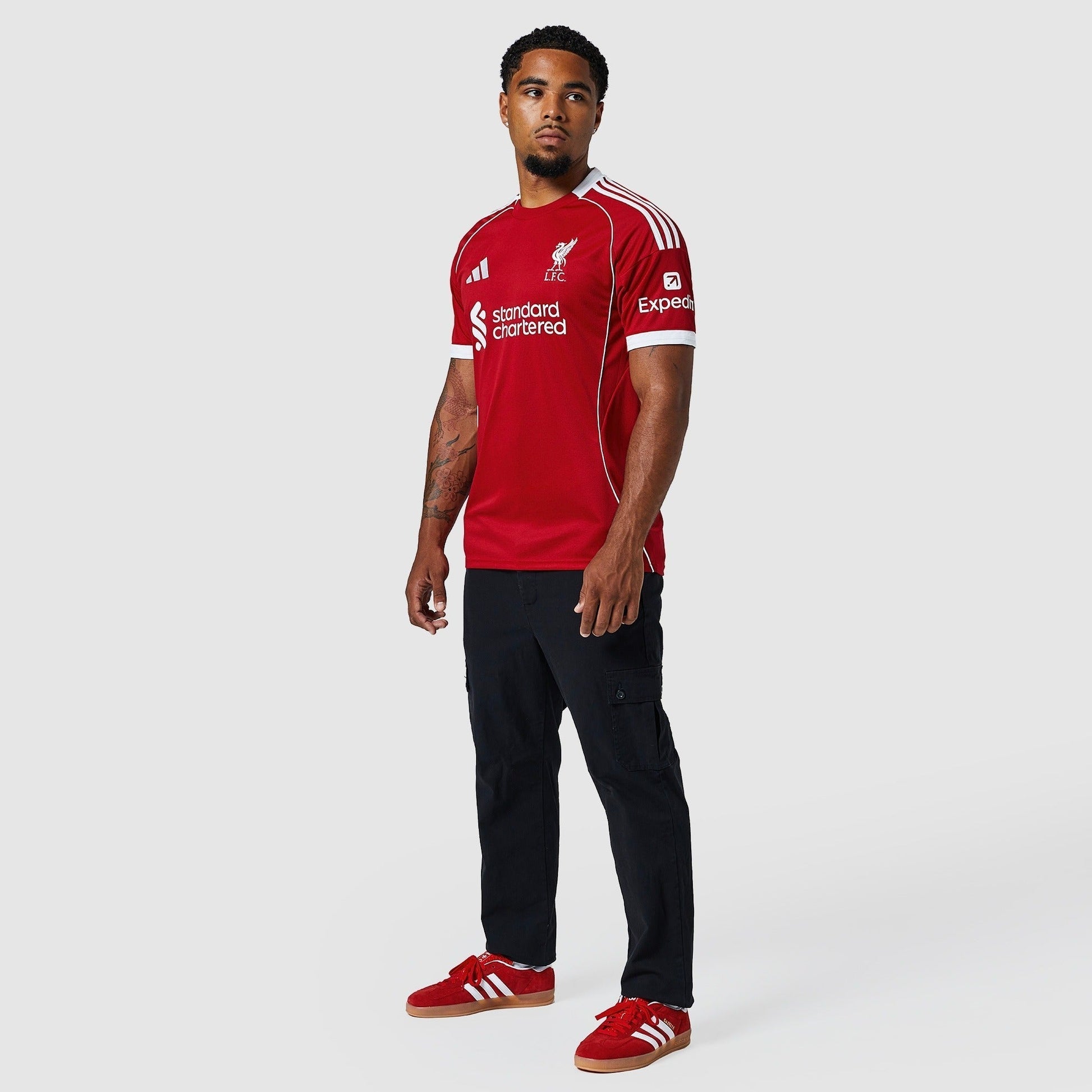 Camisa Liverpool 2025/26 I Torcedor - vista traseira