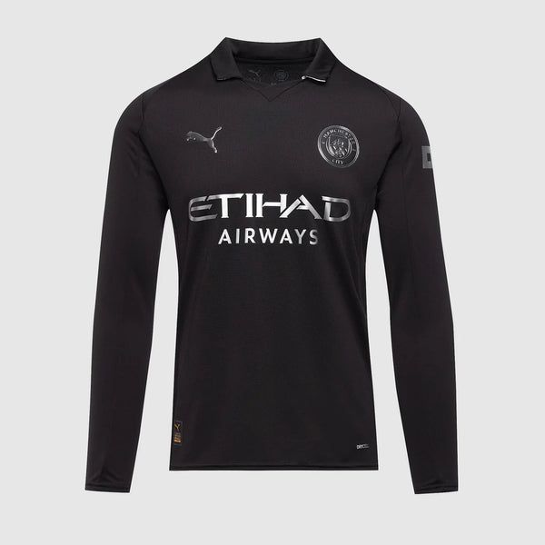 Camisa Manchester City Away 2025/26 Manga Longa
