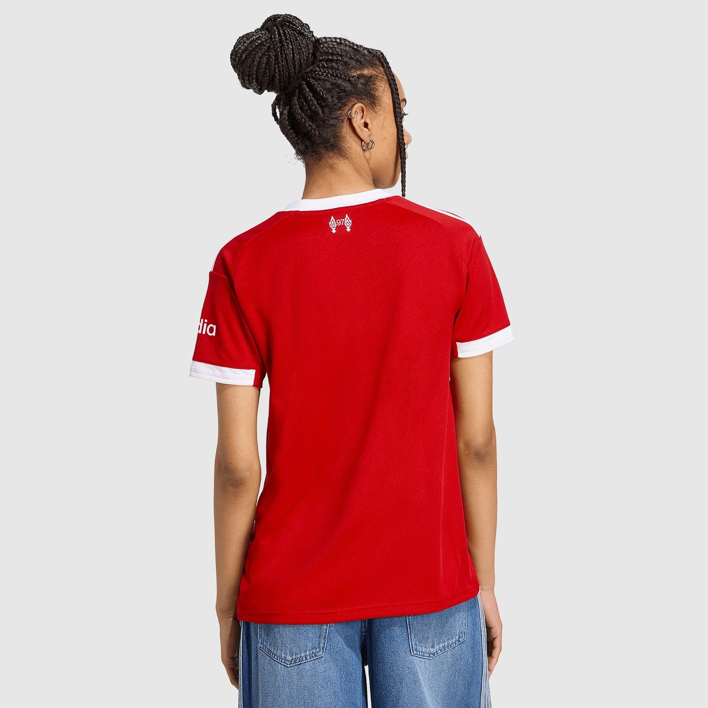 Camisa Feminina adidas Liverpool 2025/26 I - detalhe