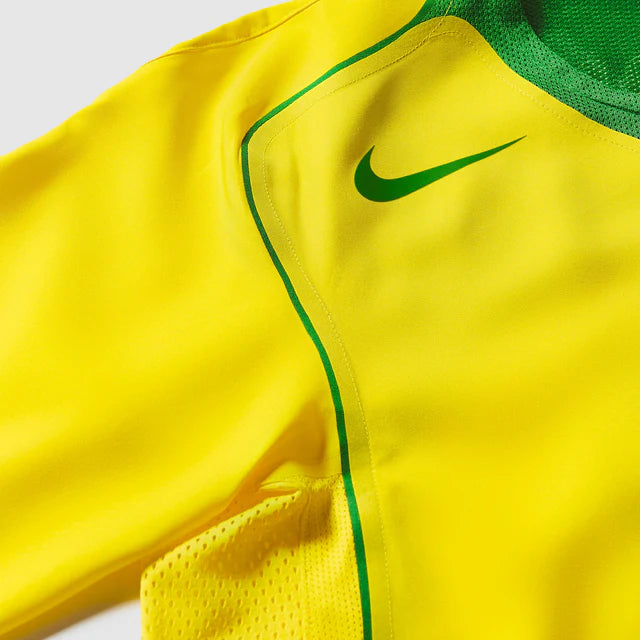 Camisa Retro Selecao Brasil 2004 Home - detalhe