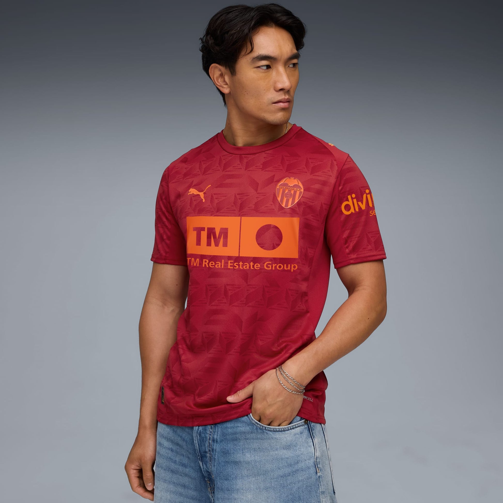 Camisa Puma Valencia 2025/26 II Torcedor - vista frontal