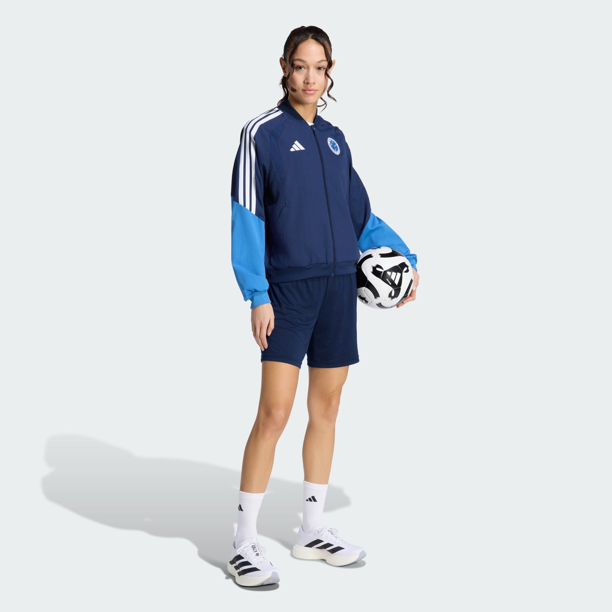 Jaqueta Cruzeiro Feminina 2026/27 - vista frontal