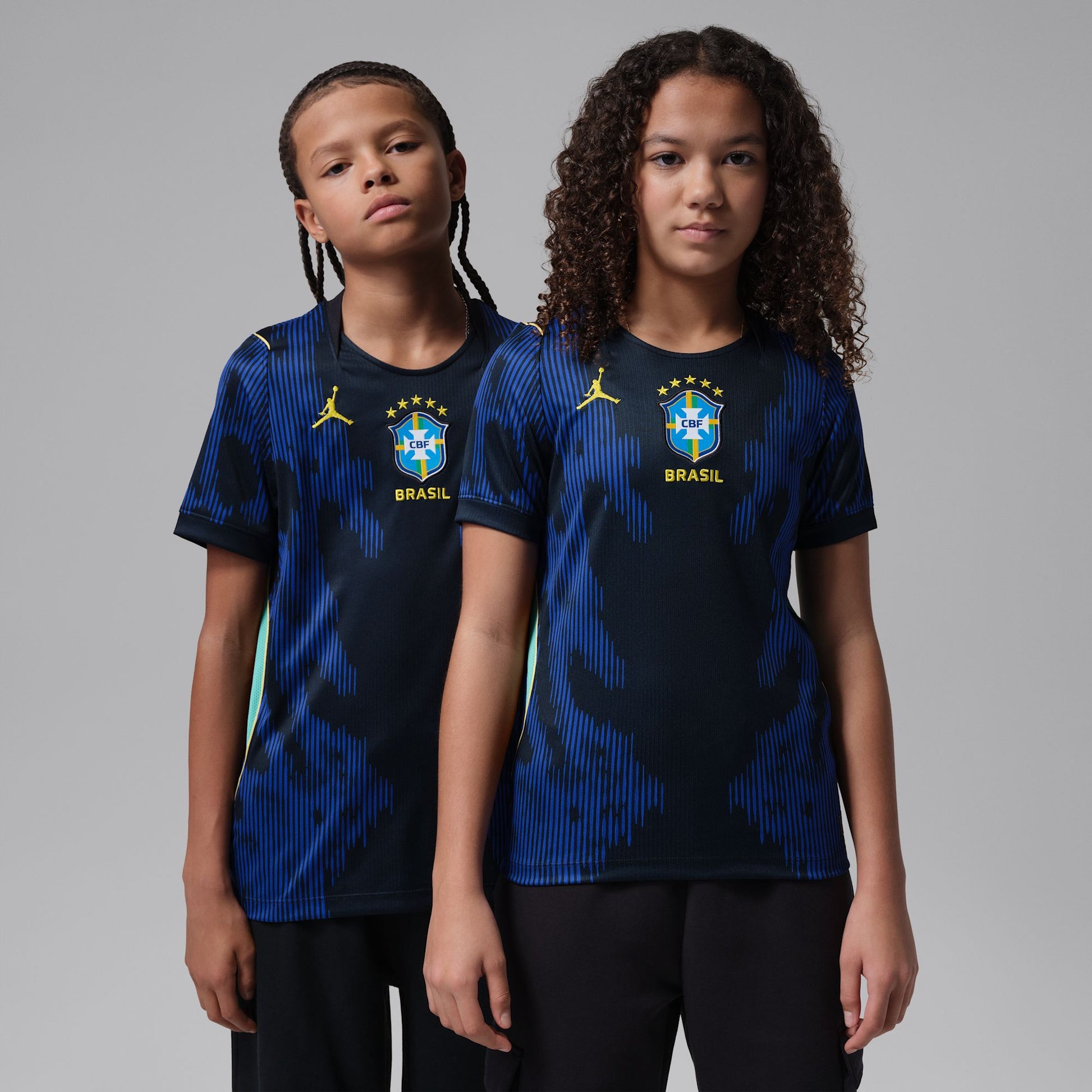 Conjunto Infantil Selecao Brasileira 2026/27 II - vista frontal