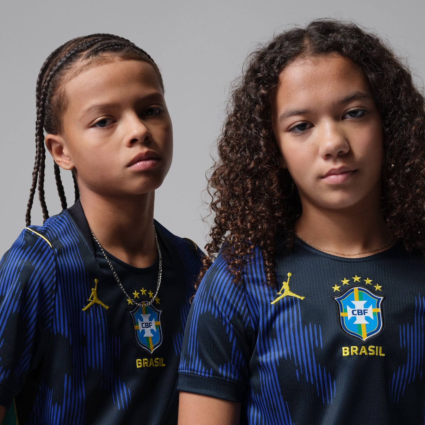 Conjunto Infantil Selecao Brasileira 2026/27 II - detalhe
