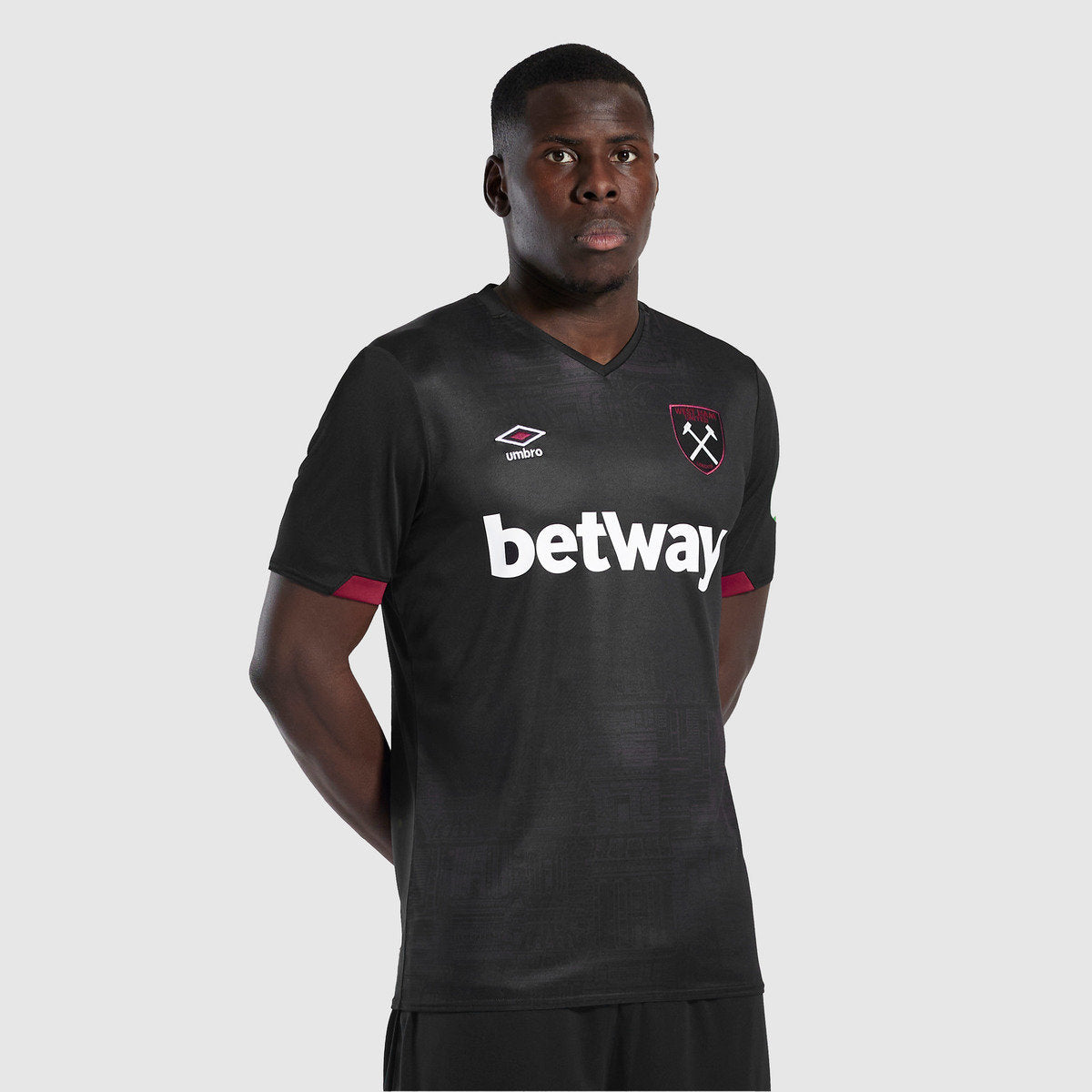 Camisa West Ham 2024/25 II Torcedor - vista frontal