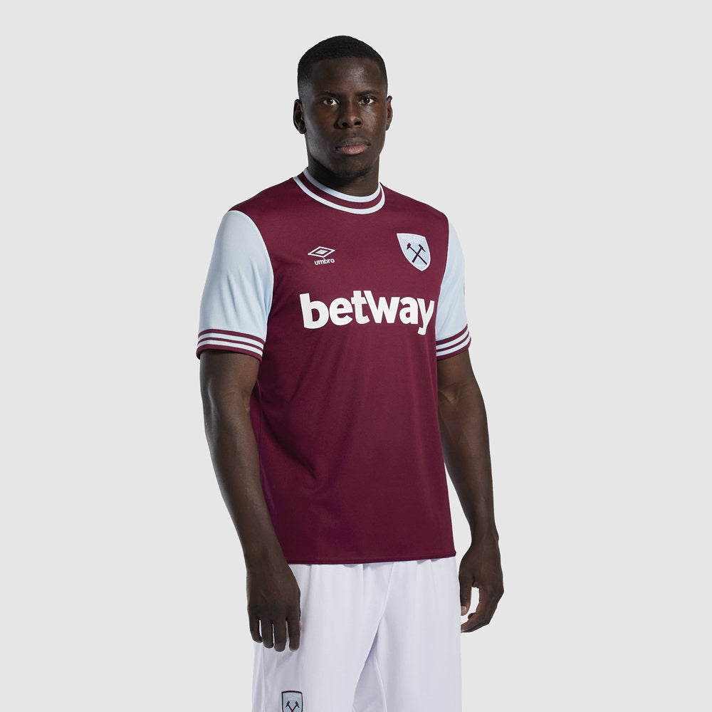 Camisa West Ham 2024/25 I Torcedor - vista frontal