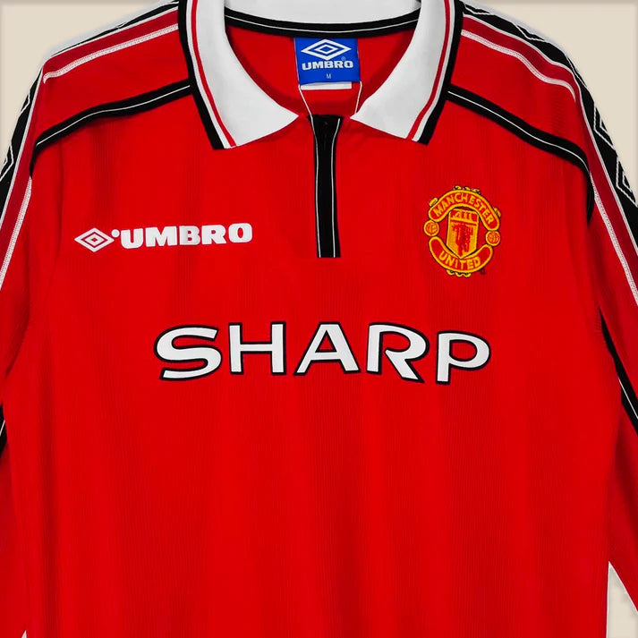Camisa Retrô Manchester United 1998/99 Home
